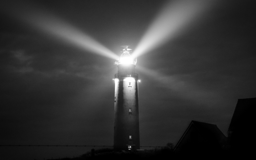 Ein Leuchtturm bietet Orientierung wenn es dunkel wird…